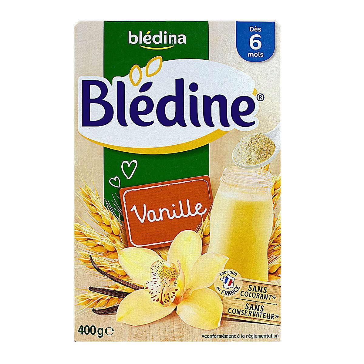 Blédine Vanille 400g Farine Instantanée pour Bébé — free download
