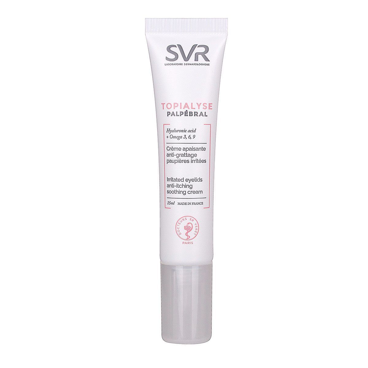SVR Topialyse Crème Palpébrale 15ml - Soin Apaisant Contour des Yeux