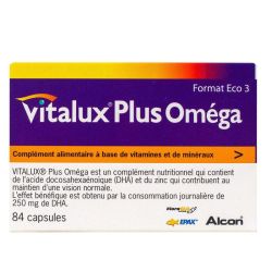 Vitalux Plus Omega Caps 28 X3