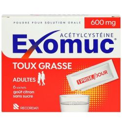 Exomuc 600Mg Sachet 6