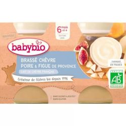 Babybio Brassé CHEV POIR/FIG2X130G