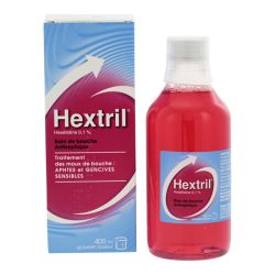 Hextril 0,1% Bain Bouche Sol 400Ml