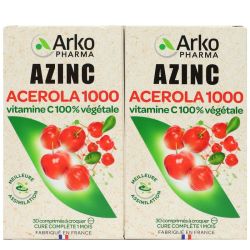 Azinc Naturel Acerola 1000 Cpr30X2