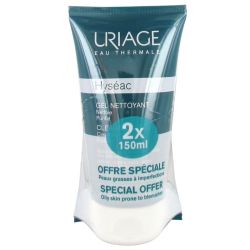 Uriage Hyseac Gel Nettoyant 150Ml X2