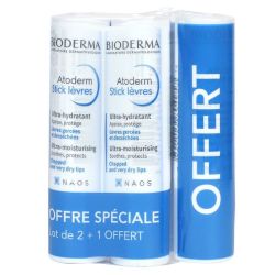 Atoderm Stick Levre 4G 2+1 Off