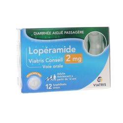Loperamide Vts Conseil 2Mg Lyoc 12