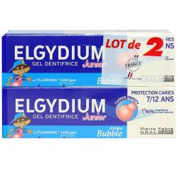 Elgydium Dent Junior Bubble 50Mlx2