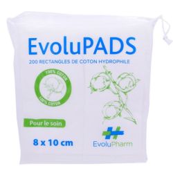 Evolupads Rectangle Coton 8X10 200