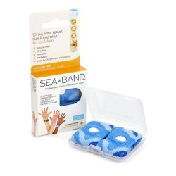 Sea-Band Bracelet Anti-Nausées Enf Bleu