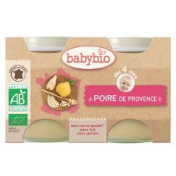 BABYBIO Alim Inf Poire de Provence 2/130G