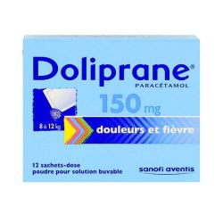 Doliprane 150Mg Pdr Sbuv Sach-Dos B/12