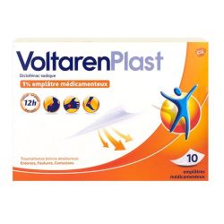 Voltarenplast 1% 10 Emplatres