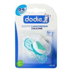 Dodie Sucette Anatomique Silicone 0-6Mois Papa Mam