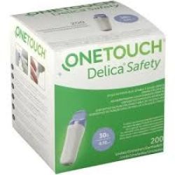 One Touch Delica Safety Lancet 200