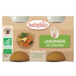 BABYBIO Alim Inf Jardin Légumes 2P/130G