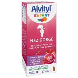 Alvityl Enfant Nez Gorge 125 Ml