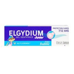 Elgydium Junior Dentif Bubble 7-12Ans T/50Ml