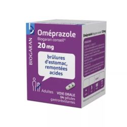 Omeprazole 20Mg Biog Cons Gel 14