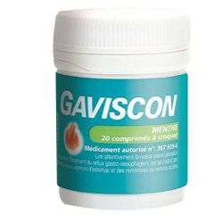Gaviscon Menthe Cpr A Croquer 20