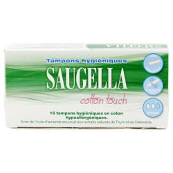 Saugella Cotton Touch Tampon Hygiénique Mini 16 unités