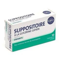 Glycerine Sup Enf Gifrer 10