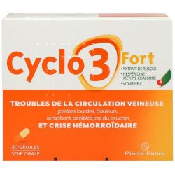 Cyclo 3 Fort Gélules (30 unités)