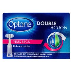 Optone Monodose Yeux Sec X10