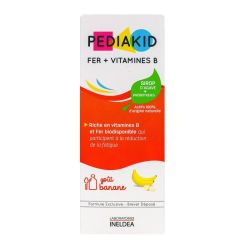 Pediakid Fer + Vit B Sp Banane Fl/125Ml