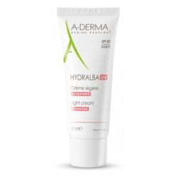 Aderma Hydralba Uv Cr Hydrat Légère T/40Ml