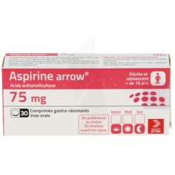 Aspirine 75Mg Arrow Cpr 90