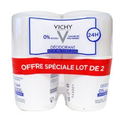 Vichy Deod Bille Ss Sels D'aluminium 2Billes/50Ml