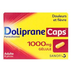 Dolipranecaps 1 000Mg Gel 8