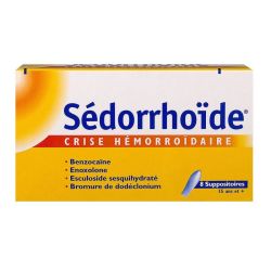 Sedorrhoide Crise Hémorroïdaire suppositoires 8