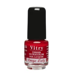 Vitry Mini Vernis Rouge Lady 4Ml