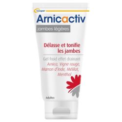 Arnicactiv Jambe Légère 150ml - Gel pour Soulager la Sensation de Jambes Lourdes