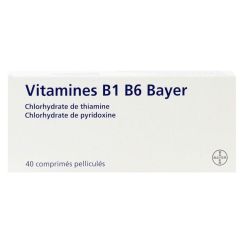 Vit B1 B6 Bayer Cpr 40