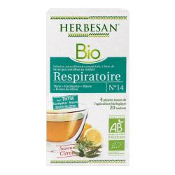 Herbesan Thym Bio Tis Respiratoire 20Sach