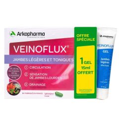 Veinoflux Gelul 60 + Gel Off 15Ml