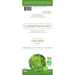 L'herbothic Bio The Vert Tis 80G