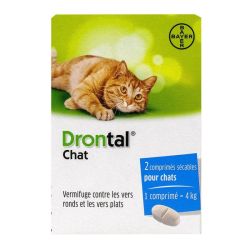 Drontal chat duo 2 comprimés