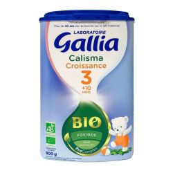 Gallia Calisma Croissance Bio Lait Pdr B/800G