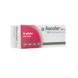 Ascofer 33Mg Gelule 30