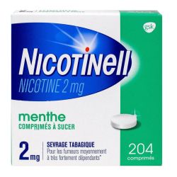 Nicotinell 2Mg Cpr Sucer Menthe204