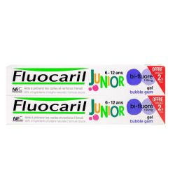 Fluocaril Junior Gel Bubble 2X75Ml