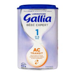 GALLIA - Bébé Expert - AR 1er âge - Formule épaissie anti-régurgitations -  800g | Pharmacie Roset-Petit