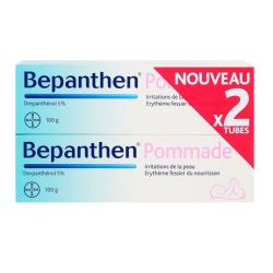 Bepanthen Pommade Lot De 2X 100G