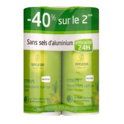 Weleda Deo Roll On 24H Citrus 2X50Ml