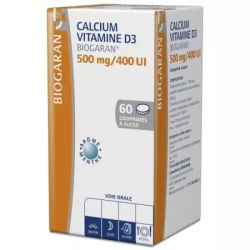 Calcium D3 500Mg/400Ui Biog Cpr 60