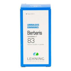 Berberis complexe n°83 solution buvable 30ml