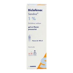 Diclofenac 1% Sdz Gel Fl Pr 100Ml